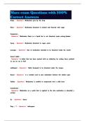 Mace exam Questions with 100&percnt; Correct Answers