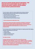 2026 EVOLVE ELSEVIER HESI MED SURG EXIT EXAM VERSION 1 &sol; MED &NewLine;SURG HESI EVOLVE ELSEVIER NEWEST 2026-2027 COMPLETE &NewLine;QUESTIONS AND CORRECT ANSWERS &lpar;VERIFIED ANSWERS&rpar; &NewLine;&vert;ALREADY GRADED A&plus;&vert;&vert;BRAND NEW VERSION&excl;&excl;