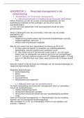 Bedrijfsmanagement &colon; &lpar;algemeen - financieel &rpar;