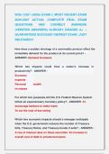 WGU C201 &lpar;2026&rpar; EXAM &vert;&vert; MOST RECENT EXAM &NewLine;2026-2027 ACTUAL COMPLETE REAL EXAM &NewLine;QUESTIONS AND CORRECT ANSWERS &NewLine;&lpar;VERIFIED ANSWERS&rpar; ALREADY GRADED A&plus;  &vert; &NewLine;GUARANTEED SUCCESS&excl;&excl; NEWEST EXAM &vert; JUST &NewLine;RELEASED&excl;&excl;