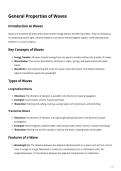 Summary -  Physical Sciences