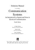 Communication Systems &lpar;4th Ed&period;&rpar; &ndash; Complete Solutions Manual