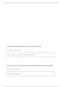 BUS 200 CHAPTER 1 QUESTIONS WITH CORRECT ANSWERS