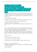 np-nurse practitioner  latest 2026 &vert; 2027 package deal Questions and Answers All Verified