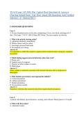 TEAS Exam ATI 2026 May Update Real Questions & Answers &NewLine;&lpar;Nursing School Entry Test Most Asked 100 Questions And Verified &NewLine;Answers &vert; A&plus; Success Kit&rdquo;&rpar; 
