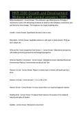 HKR 2300 Growth and Development Midterm with correct answers 100&percnt;