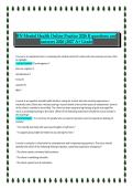 RN Mental Health Online Practice &lpar;B&rpar;&NewLine;2026&sol;2027 A&plus; Grade Study Questions & Answers