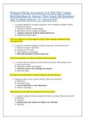 Walmart Hiring Assessment Test 2026 May Update &NewLine;Real Questions & Answers Most Asked 100 Questions &NewLine;And Verified Answers &vert; A&plus; Success Kit&rdquo; 