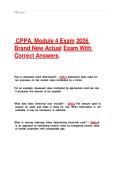 CCPA Module 4 Exam 2026 &ndash; Actual Questions & Answers &vert; California Public College Property Management Guide