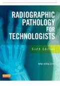 Radiographic Pathology for Technologists 6th Edition &lpar;Kowalczyk&rpar;&comma; Comprehensive Test Bank Multiple Choice Questions