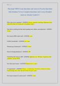 Maryland MPJE Exam Questions and Answers Practice Questions &NewLine;with Solutions Newest Complete Questions And Correct Detailed &NewLine;Answers&vert; Already Graded A&plus;