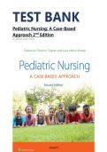 TEST BANK Pediatric Nursing&colon; A Case-Based Approach &lpar;2ND Ed&rpar; by Catherine Gannon Tagher&vert;&vert;ISBN978-1975209063&vert;&vert;Complete Guide A&plus;&NewLine; 