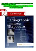 Test Bank Fauber&rsquo;s Radiographic Imaging and Exposure 7th Edition Author Terri L&period; Fauber with Verified Questions & Answers All Chapters 1-10