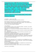 Comprehensive ARE Practice Problems -&NewLine;DONE&comma; PcM Practice Exam Study&comma; DIVISION &NewLine;1 - &lpar;PcM&rpar; PRACTICE MANAGEMENT&comma; ARE &NewLine;&vert; PcM &vert; M1&comma; ARE &vert; PcM &vert; M2&comma; Financial &NewLine;Equations&comma; ARE 5&period;0 - PcM - Practice &NewLine;Management&comma; ARE 5&period;0 - Practice Management &NewLine;- Equations&comma; AR