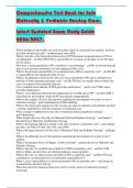 Comprehensive Test Bank for Safe &NewLine;Maternity & Pediatric Nursing Care&period; &NewLine;Latest Updated Exam Study Guide &NewLine;2026&sol;2027