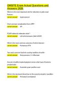 OMSITE Exam Actual Questions and Answers 2026&period;docx&NewLine;&NewLine;