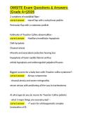 OMSITE Exam Questions & Answers &lpar;Grade A&plus;&rpar;2026&period;docx&NewLine;&NewLine;