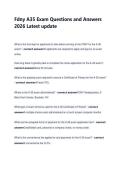 Fdny A35 Exam Questions and Answers 2026 Latest update