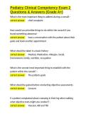 Podiatry Clinical Competency Exam 2 Questions & Answers &lpar;Grade A&plus;&rpar;&period;docx&NewLine;&NewLine;