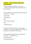 Podiatry - Clinical Exam Questions And Answers&period;docx&NewLine;&NewLine;