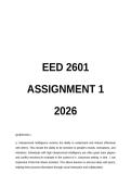 EED2601 Assignment 1 2026