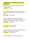 PodMed Exam 1 Questions & Answers &lpar;Grade A&plus;&rpar;&period;docx&NewLine;&NewLine;