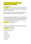 community dental health exam questions and answers&period;docx&NewLine;&NewLine;