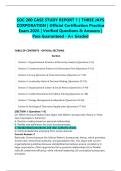 SOC 200 CASE STUDY REPORT 1 &vert; THREE JAYS CORPORATION &vert; Official Certification Practice Exam 2026 &vert; Verified Questions & Answers &vert; Pass Guaranteed - A&plus; Graded&NewLine;&NewLine;