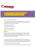 NSG 5240 Advanced Pharmacology &vert; Complete Exam Q&A with Detailed Rationales &NewLine;&NewLine;