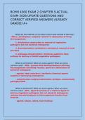 BCHM 4360 EXAM 3 ACTUAL EXAM 2026 UPRADE QUESTIONS AND CORRECT VERIFIED ANSWERS ALREADY GRADED A&plus;
