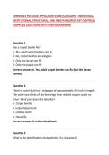 TENNESSEE PESTICIDE APPLICATOR EXAM &lpar;CATEGORY 7 INDUSTRIAL&comma; INSTITUTIONAL&comma; STRUCTURAL&comma; AND HEALTH RELATED PEST CONTROL&rpar; COMPLETE QUESTIONS WITH VERIFIED ANSWERS