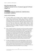Solutions Manual &mdash; Auditing & Assurance Services&colon; A Systematic Approach &vert; Messier &vert; 12th Edition &vert; Chapters 1&ndash;21 &vert; Complete Solutions&NewLine;&NewLine;