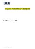 2025 OCR AS Level Physical Education H155&sol;01 Physiological Factors Affecting Performance Complete Integrated Final Marking Scheme