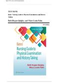 Bates&rsquo; Nursing Guide to Physical Examination and History Taking 3rd North American Edition Study Notes with Assessment Skills Exam Preparation Guide