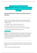 BAYLOR SCOTT & WHITE EKG TEST COMPREHENSIVE 2026&sol;2027 &vert; Questions & Answers 100&percnt; Accuracy &vert; Latest Version &vert; Pass Guaranteed - A&plus; Graded&NewLine;&NewLine;
