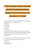 CNSL 503 Module 1 Exam Actual Exam 2026&sol;2027 with Detailed Rationales &vert; Complete Exam-Style Questions &vert; Pass Guaranteed &ndash; A&plus; Graded&NewLine;&NewLine;