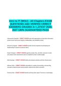 Intro to IT &lpar;WGU&rpar; - All Chapters EXAM QUESTIONS AND VERIFIED CORRECT ANSWERS GRADED A&plus; -LATEST 2026-2027- 100- GUARANTEED PASS&period;docx&NewLine;&NewLine;