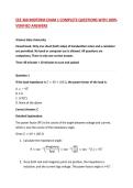 EEE 360 MIDTERM EXAM 1 COMPLETE QUESTIONS WITH 100&percnt; VERIFIED ANSWERS 2026&sol;2027