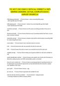 TCC ACCT 2301 EXAM 2 WITH ALL CORRECT & 100&percnt; VERIFIED ANSWERS &vert;ACTUAL COMPLETE EXAM &vert;ALREADY GRADED A&plus;