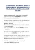 PATHOPHYSIOLOGY&lowbar;HESI&lowbar;EXAM&lowbar;TEST&lowbar;EXAMS&lowbar;REAL&lowbar;QUESTIONS&lowbar;EXPERT&lowbar;VERIFIED ANSWERS 