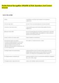 Florida Mutual Recognition UPDATED ACTUAL Questions And Correct &NewLine;Answers 