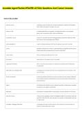 Aceable Agent Florida UPDATED ACTUAL Questions And Correct Answers 