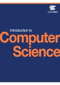 OpenStax Introduction to Computer Science Instructor Answer Guide 2026 Update &vert; Solutions Manual&comma; Teaching Support & Exam Resources