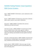 NAADAC Testing Module 1 Exam Questions With Correct Answers&period;