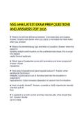 NSG 6998 LATEST EXAM PREP QUESTIONS AND ANSWERS PDF 2026&period;&NewLine;&NewLine;