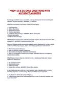 NU211 GI & GU EXAM QUESTIONS WITH ACCURATE ANSWERS