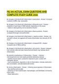 NU 310 ACTUAL EXAM QUESTIONS AND COMPLETE STUDY GUIDE 2026&period;&NewLine;