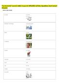 T'es branch&eacute;&quest; Level 2 Unit&eacute; 3 Le&ccedil;on B UPDATED ACTUAL Questions And Correct &NewLine;Answers 