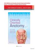 Test Bank for Clinically Oriented Anatomy 8th Edition by Keith L&period; Moore ISBN&colon; 9781496347213 &vert; All Chapters  &vert; Complete Guide A&plus;