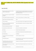 State Exam FLORIDA REAL ESTATE UPDATED ACTUAL Questions And Correct &NewLine;Answers 